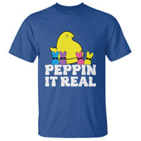 Easter Bunny T Shirt Peepin It Real Rabbit Candy Easter - Wonder Print Shop