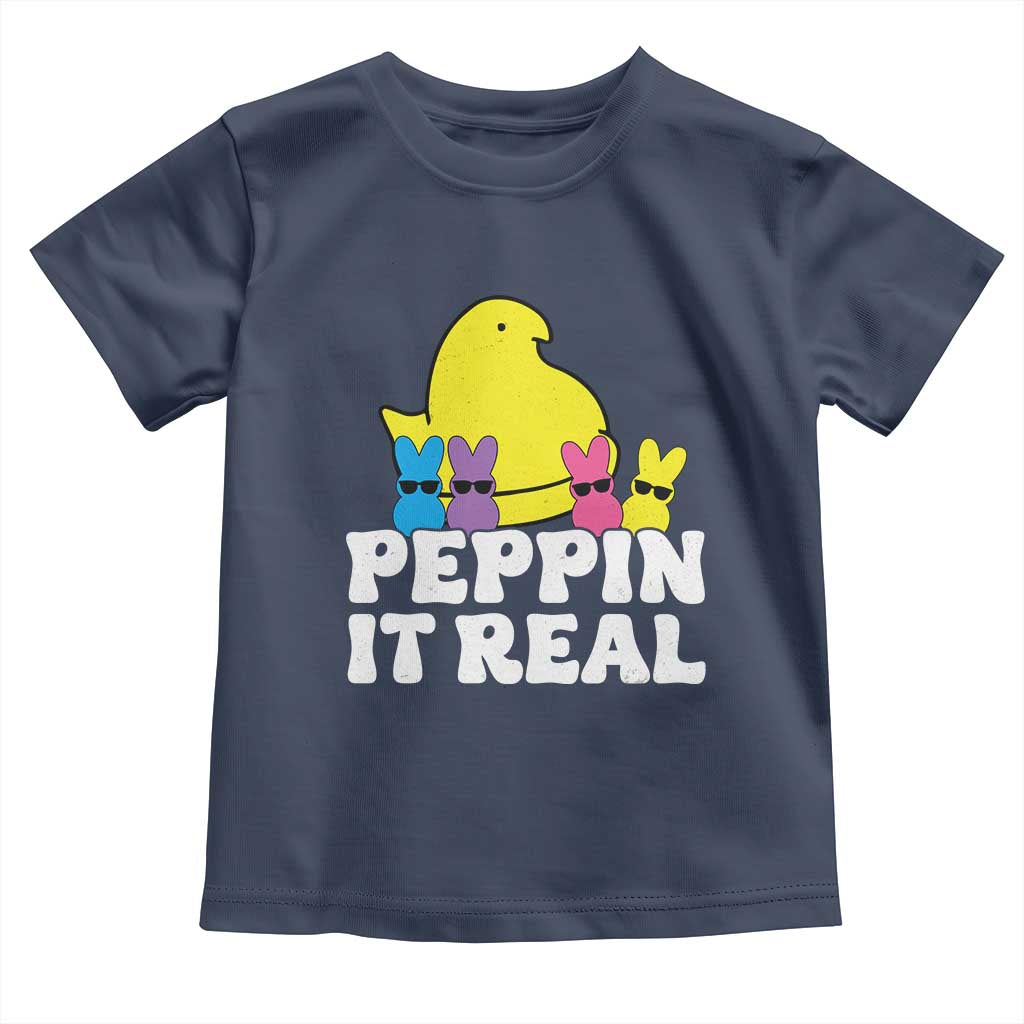 Easter Bunny Toddler T Shirt Peepin It Real Rabbit Candy Easter - Wonder Print Shop
