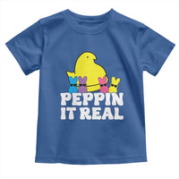 Easter Bunny Toddler T Shirt Peepin It Real Rabbit Candy Easter - Wonder Print Shop