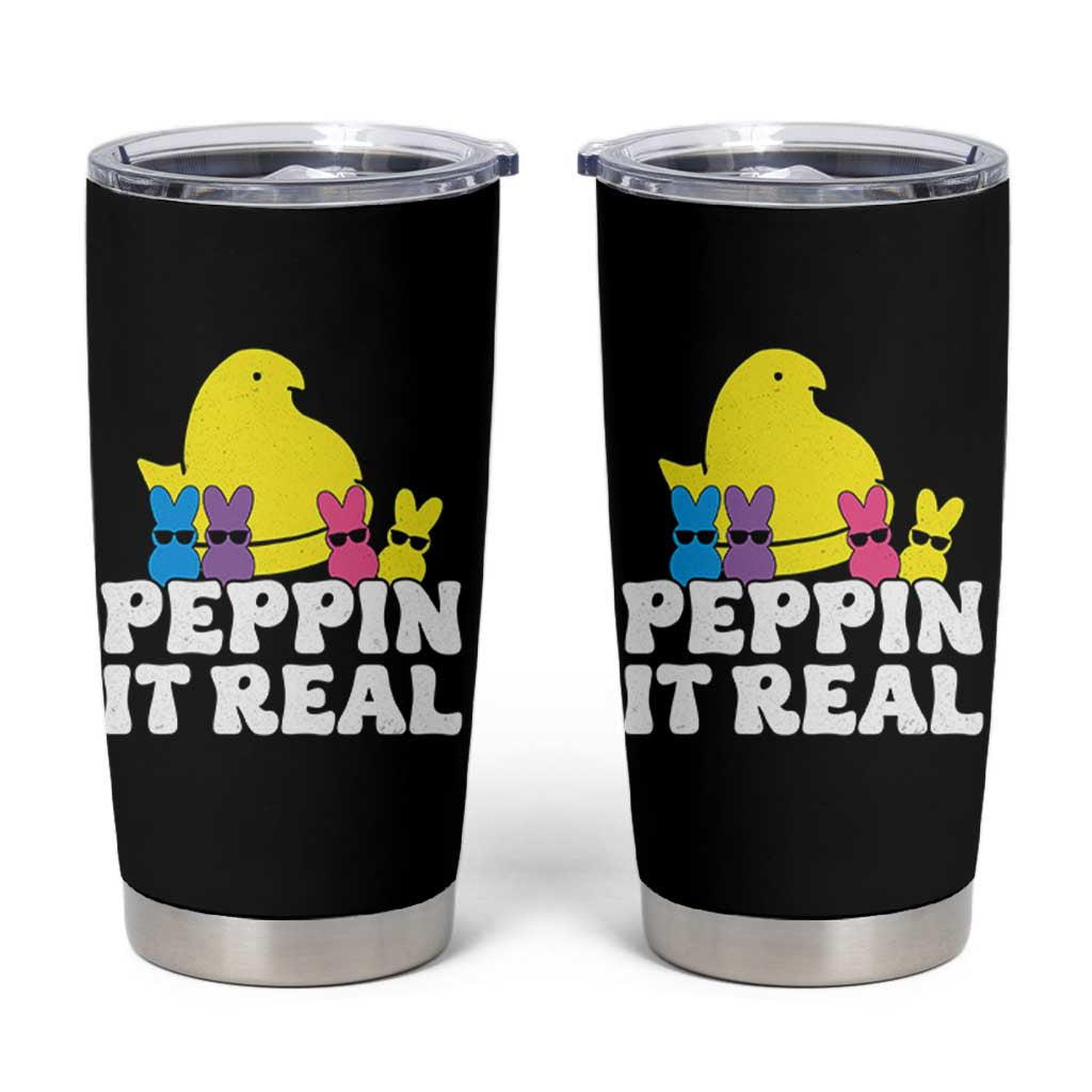 Easter Bunny Tumbler Cup Peepin It Real Rabbit Candy Easter - Wonder Print Shop