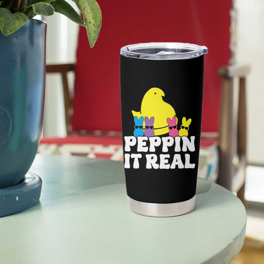 Easter Bunny Tumbler Cup Peepin It Real Rabbit Candy Easter - Wonder Print Shop