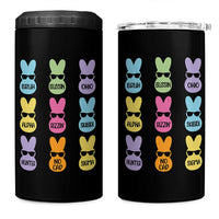 Easter Bruh 4 in 1 Can Cooler Tumbler Gen Alpha Slang Skibidi Rizz Cute Bunny - Wonder Print Shop
