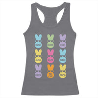 Easter Bruh Racerback Tank Top Gen Alpha Slang Skibidi Rizz Cute Bunny - Wonder Print Shop