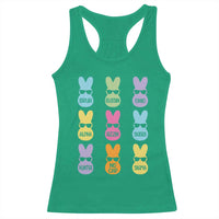 Easter Bruh Racerback Tank Top Gen Alpha Slang Skibidi Rizz Cute Bunny - Wonder Print Shop