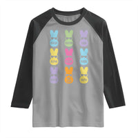 Easter Bruh Raglan Shirt Gen Alpha Slang Skibidi Rizz Cute Bunny - Wonder Print Shop