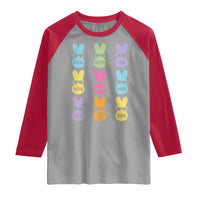 Easter Bruh Raglan Shirt Gen Alpha Slang Skibidi Rizz Cute Bunny - Wonder Print Shop