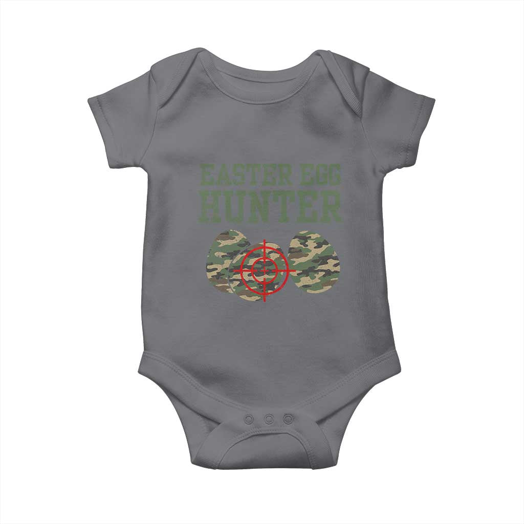 Easter Egg Hunter Baby Onesie Camo Funny Hunting - Wonder Print Shop