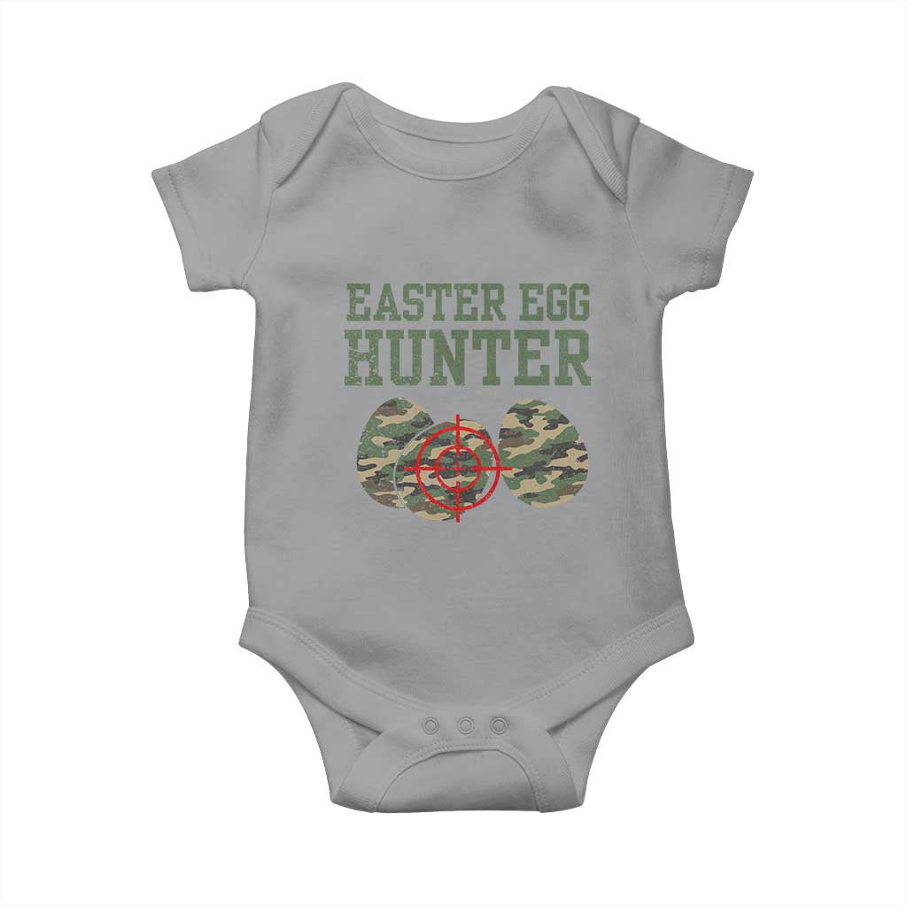 Easter Egg Hunter Baby Onesie Camo Funny Hunting - Wonder Print Shop