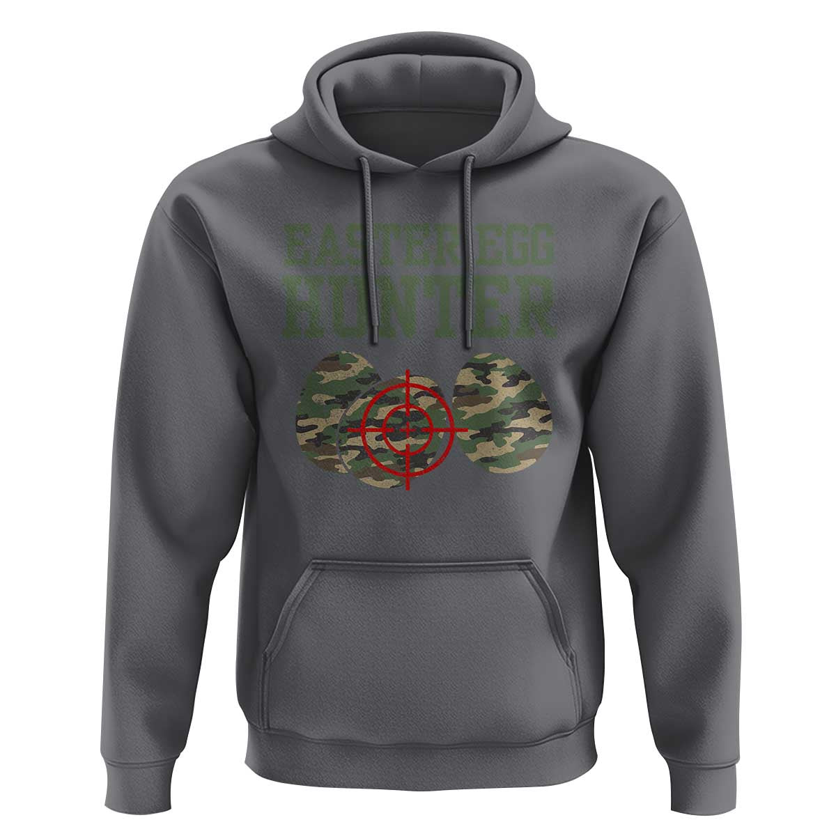 Easter Egg Hunter Hoodie Camo Funny Hunting - Wonder Print Shop