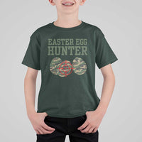 Easter Egg Hunter T Shirt For Kid Camo Funny Hunting - Wonder Print Shop