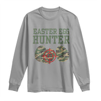 Easter Egg Hunter Long Sleeve Shirt Camo Funny Hunting - Wonder Print Shop