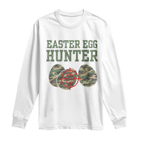 Easter Egg Hunter Long Sleeve Shirt Camo Funny Hunting - Wonder Print Shop