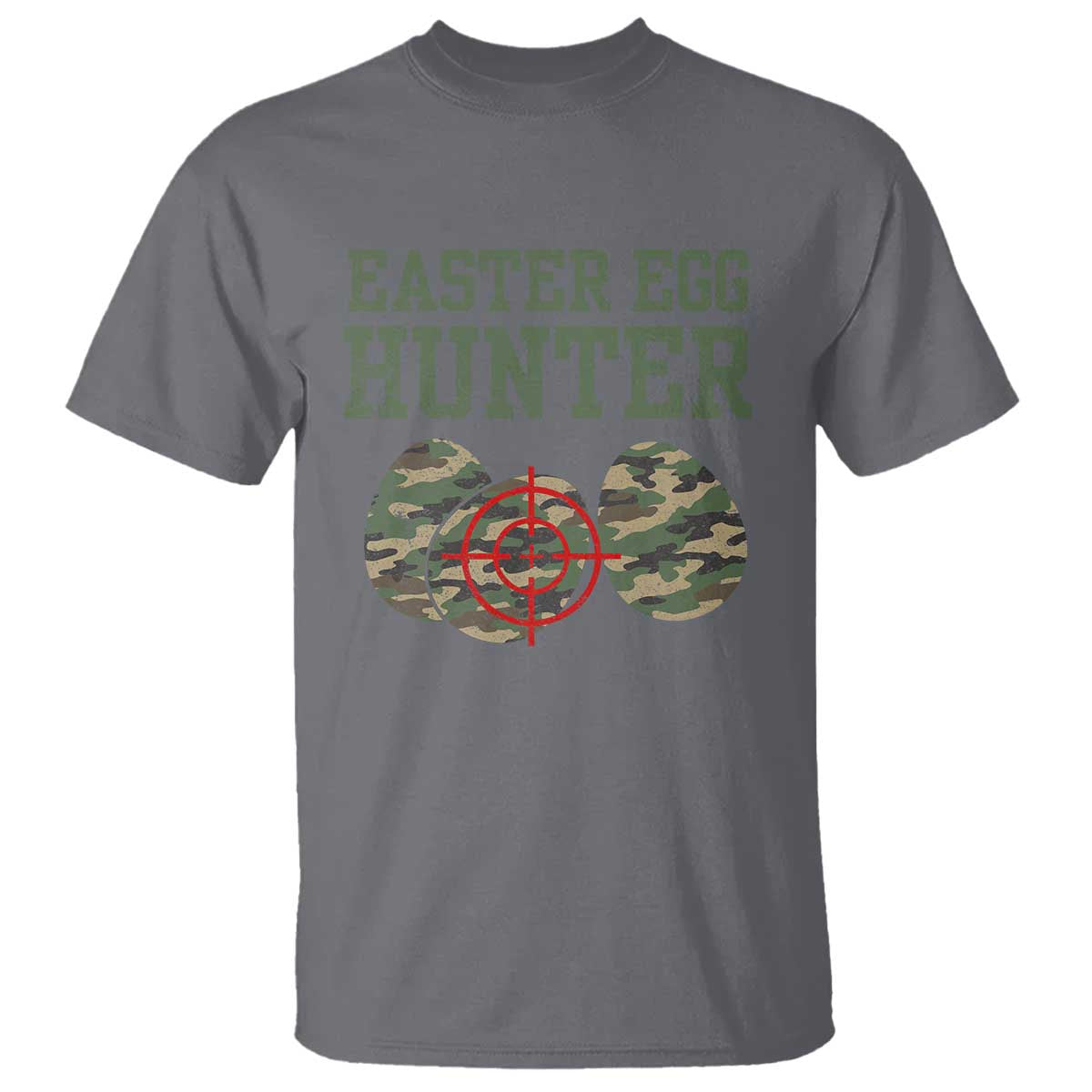 Easter Egg Hunter T Shirt Camo Funny Hunting - Wonder Print Shop