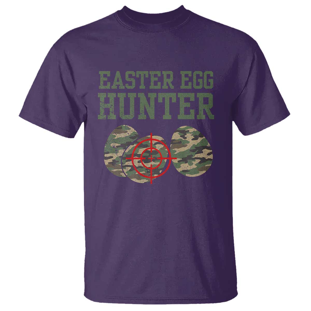 Easter Egg Hunter T Shirt Camo Funny Hunting - Wonder Print Shop