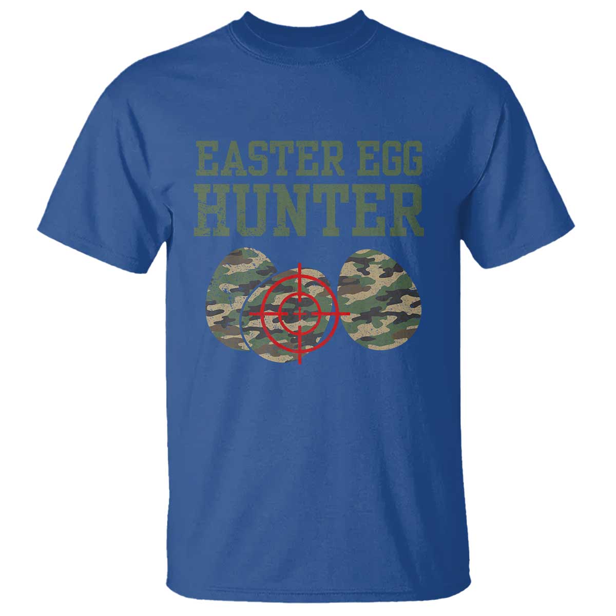 Easter Egg Hunter T Shirt Camo Funny Hunting - Wonder Print Shop