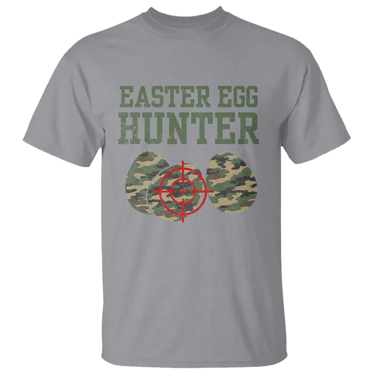 Easter Egg Hunter T Shirt Camo Funny Hunting - Wonder Print Shop