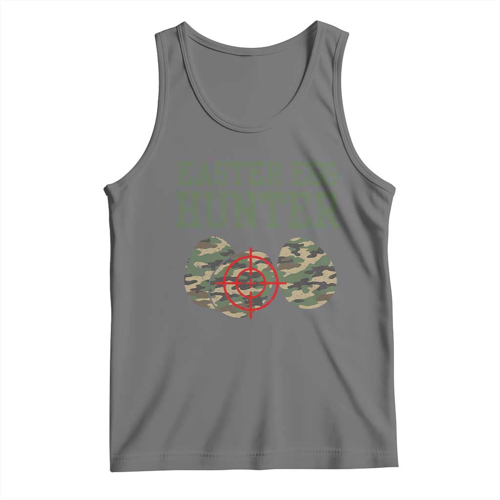 Easter Egg Hunter Tank Top Camo Funny Hunting - Wonder Print Shop