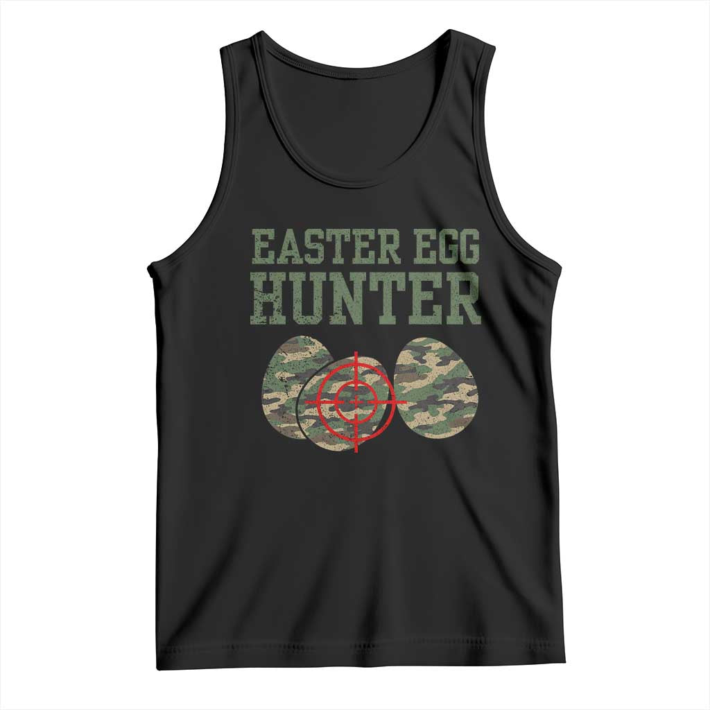 Easter Egg Hunter Tank Top Camo Funny Hunting - Wonder Print Shop