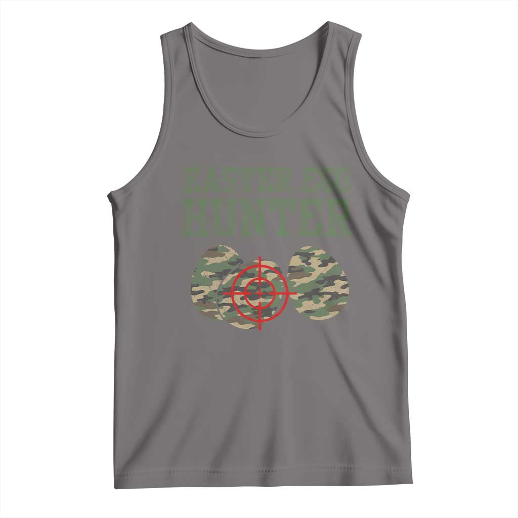Easter Egg Hunter Tank Top Camo Funny Hunting - Wonder Print Shop