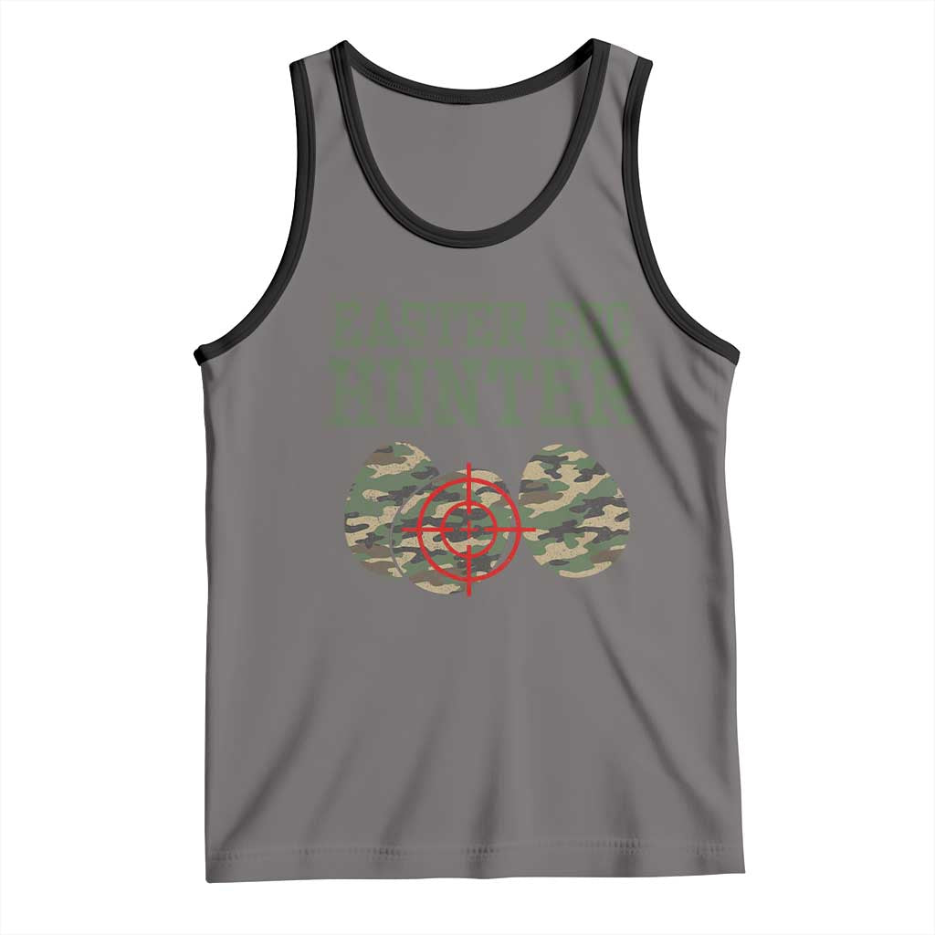 Easter Egg Hunter Tank Top Camo Funny Hunting - Wonder Print Shop