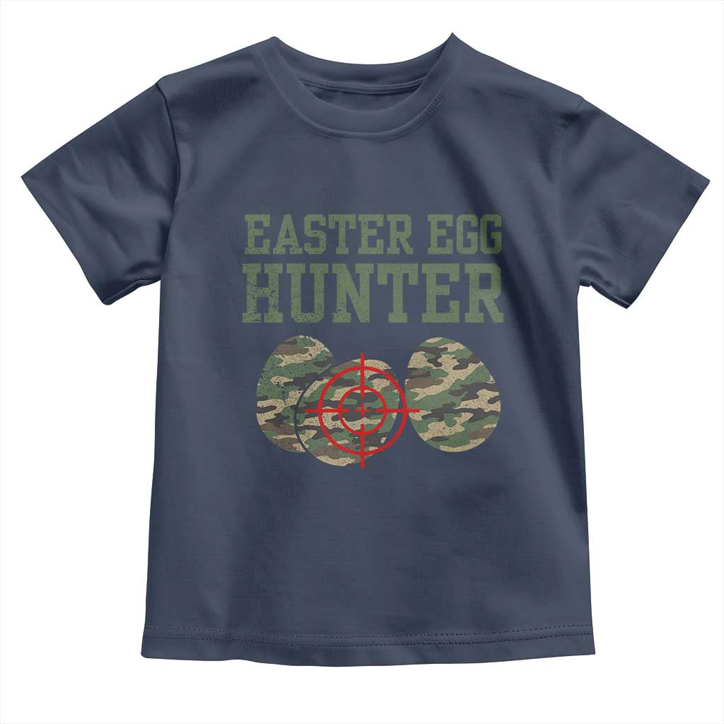 Easter Egg Hunter Toddler T Shirt Camo Funny Hunting - Wonder Print Shop