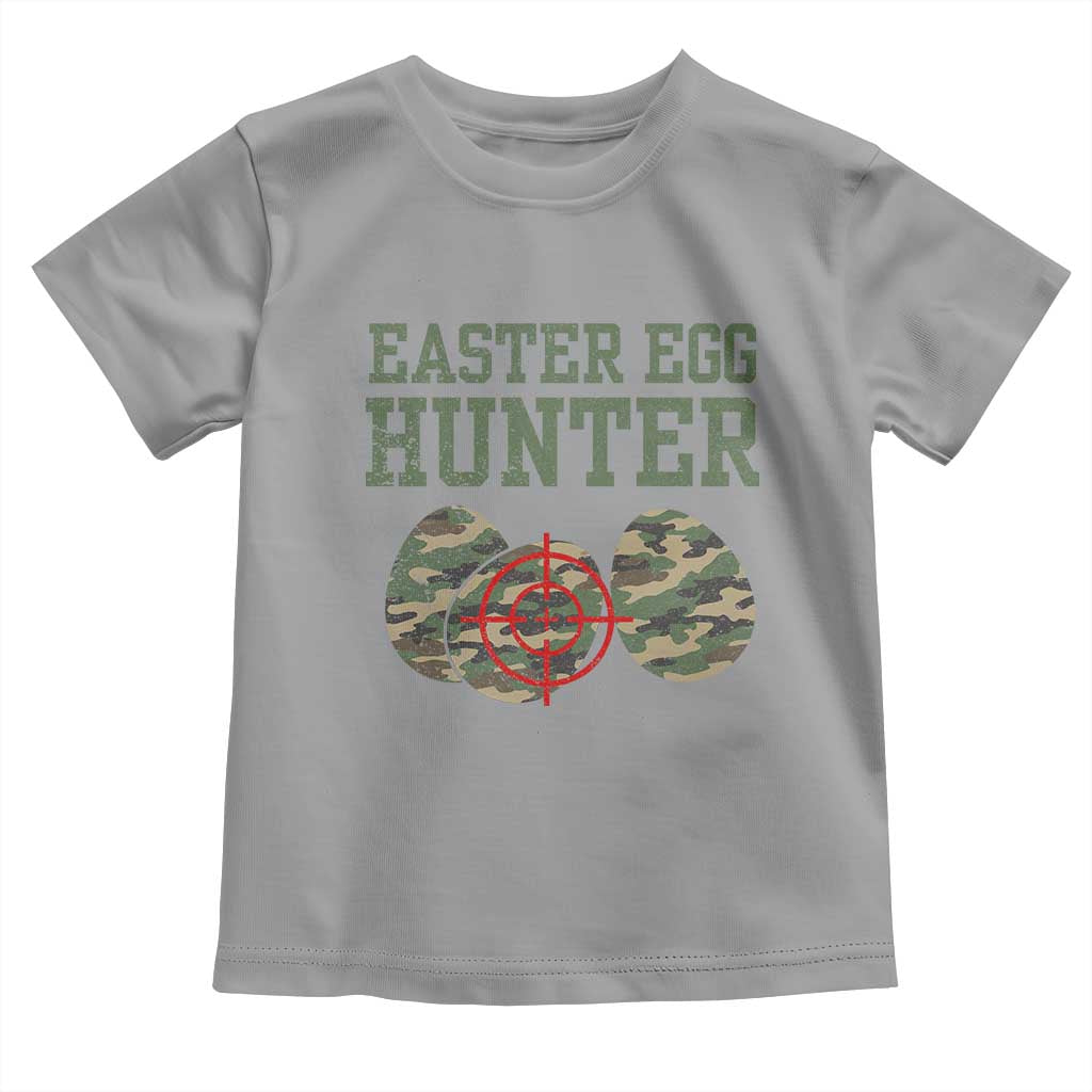 Easter Egg Hunter Toddler T Shirt Camo Funny Hunting - Wonder Print Shop