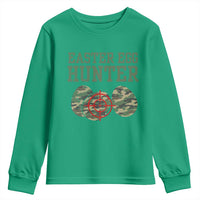 Easter Egg Hunter Youth Sweatshirt Camo Funny Hunting - Wonder Print Shop
