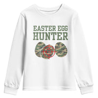 Easter Egg Hunter Youth Sweatshirt Camo Funny Hunting - Wonder Print Shop