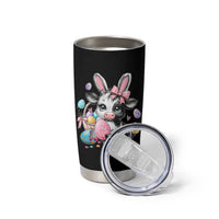 Easter Day Cow Tumbler Cup Cute Cow Bunny Heifer - Wonder Print Shop