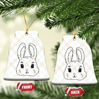 Cute Bunny Ceramic Ornament Kawaii Rabbit Happy Easter Day - Wonder Print Shop