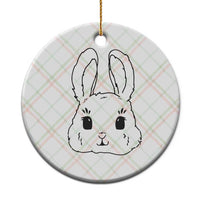 Cute Bunny Ceramic Ornament Kawaii Rabbit Happy Easter Day - Wonder Print Shop