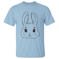 Cute Bunny T Shirt Kawaii Rabbit Happy Easter Day - Wonder Print Shop
