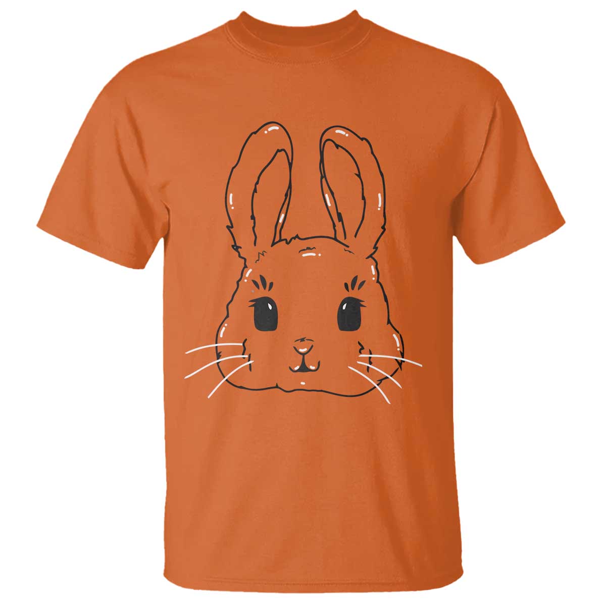 Cute Bunny T Shirt Kawaii Rabbit Happy Easter Day - Wonder Print Shop