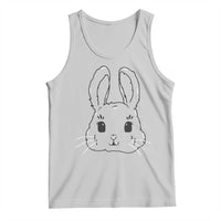 Cute Bunny Tank Top Kawaii Rabbit Happy Easter Day - Wonder Print Shop