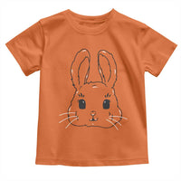 Cute Bunny Toddler T Shirt Kawaii Rabbit Happy Easter Day - Wonder Print Shop