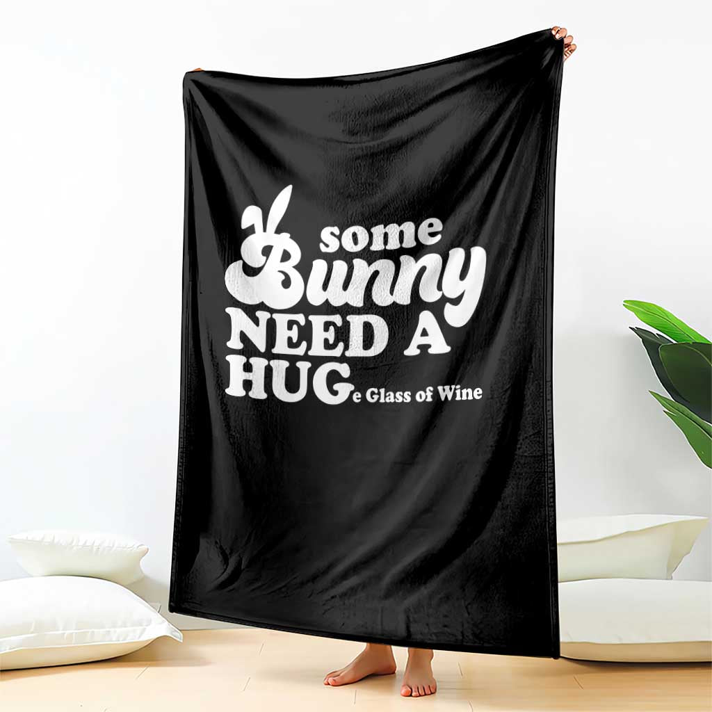 Easter Throw Blanket Funny Adult Humor Inappropriate Drinking Gift - Wonder Print Shop