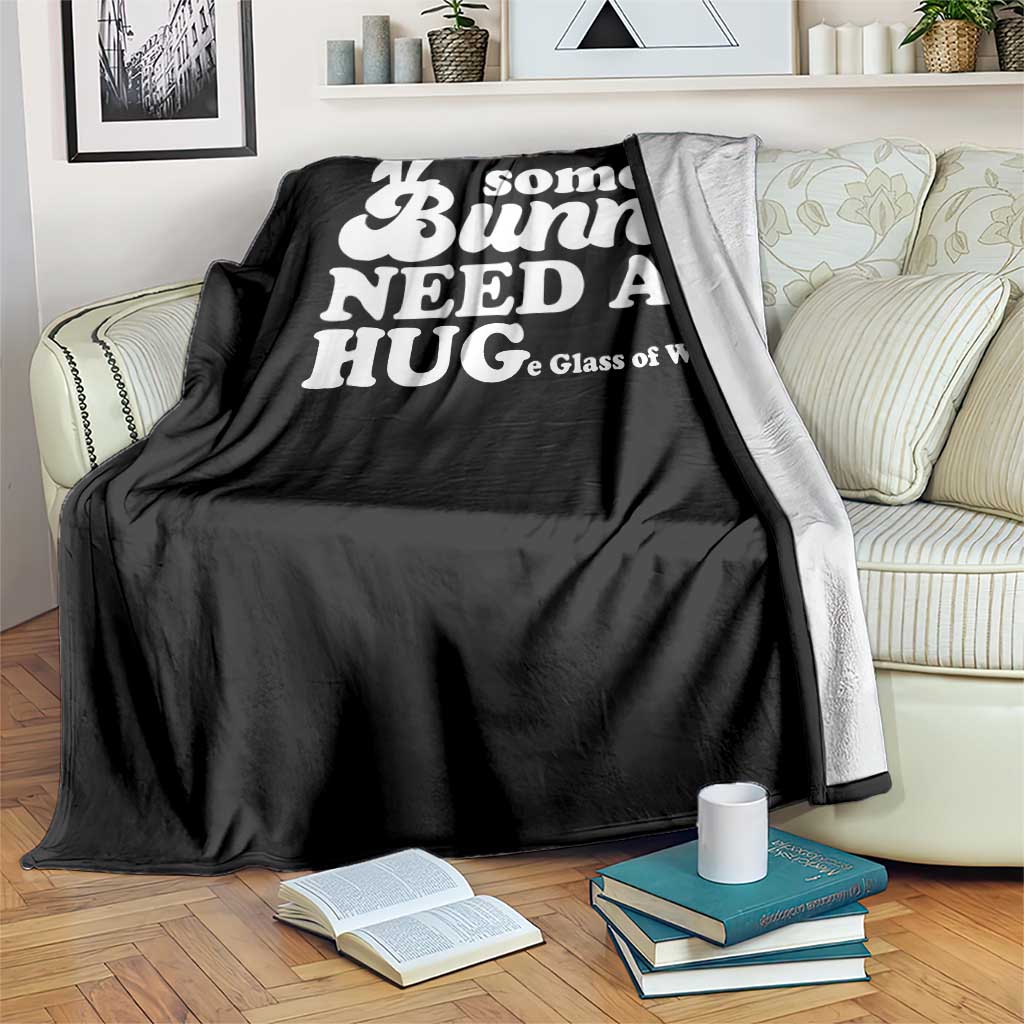 Easter Throw Blanket Funny Adult Humor Inappropriate Drinking Gift - Wonder Print Shop