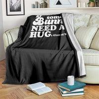 Easter Throw Blanket Funny Adult Humor Inappropriate Drinking Gift - Wonder Print Shop