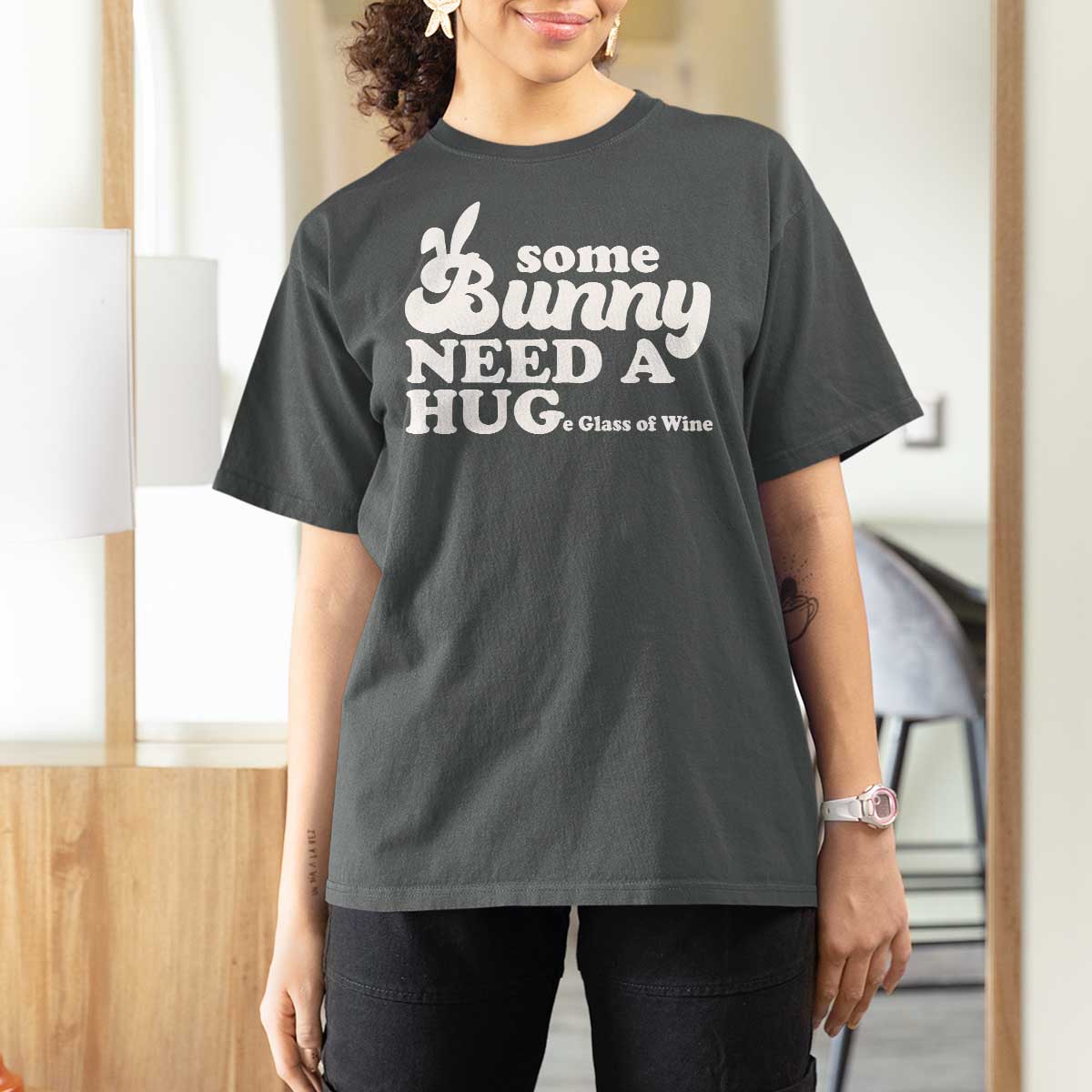 Easter T Shirt For Women Funny Adult Humor Inappropriate Drinking Gift - Wonder Print Shop