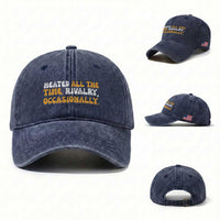 Heated All The time Rivalry Occasionally Washed Cotton Baseball Cap