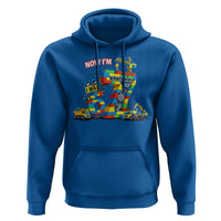 Funny 7th Birthday Building Bricks Hoodie I Was 6 Now Im 7 Kids 67 Birthday Building Six Seven Boy
