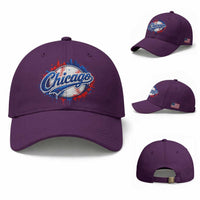Chicago Pride Dripping Baseball Graphic Baseball Cap