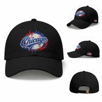 Chicago Pride Dripping Baseball Graphic Baseball Cap