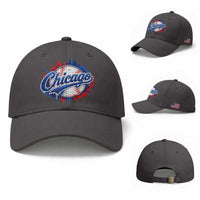Chicago Pride Dripping Baseball Graphic Baseball Cap