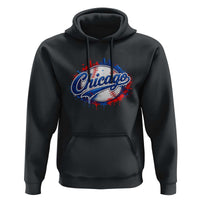 Chicago Pride Dripping Baseball Graphic Hoodie