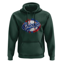Chicago Pride Dripping Baseball Graphic Hoodie