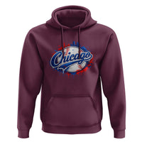 Chicago Pride Dripping Baseball Graphic Hoodie