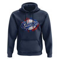 Chicago Pride Dripping Baseball Graphic Hoodie