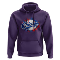 Chicago Pride Dripping Baseball Graphic Hoodie