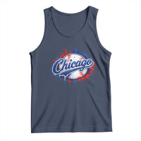Chicago Pride Dripping Baseball Graphic Tank Top